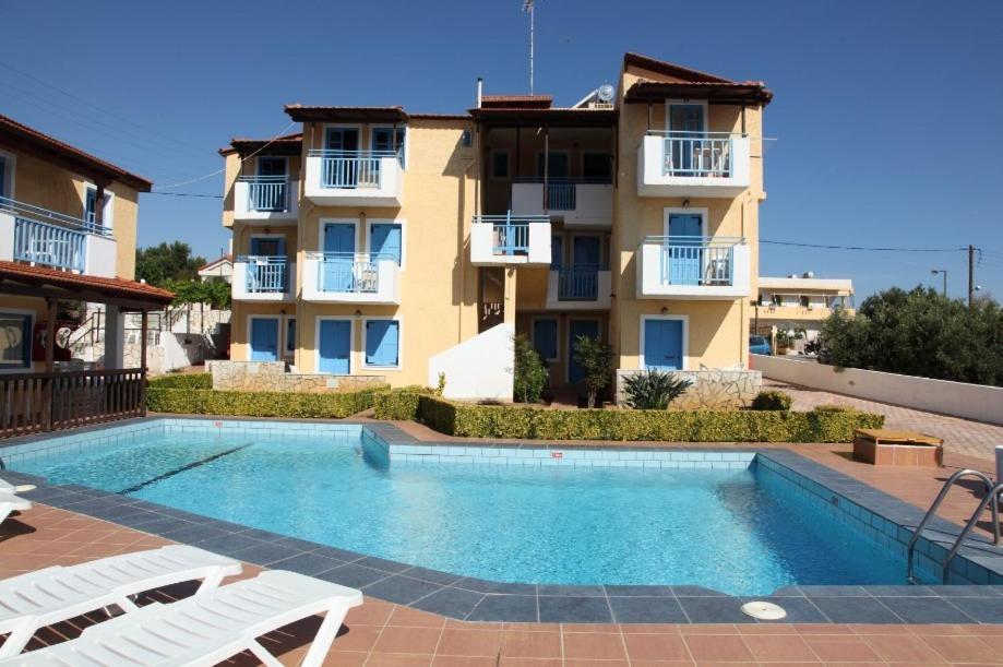 Mareva Hotel Apartments ヘルソニソス エクステリア 写真