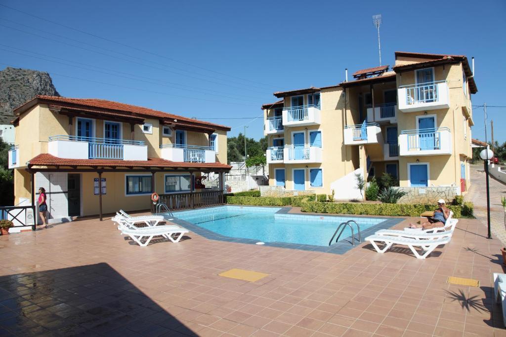Mareva Hotel Apartments ヘルソニソス エクステリア 写真